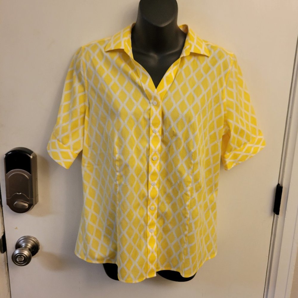 Talbots Button Down T-shirt